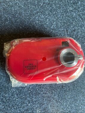 Sharper Image Red Digital Camera with user manual